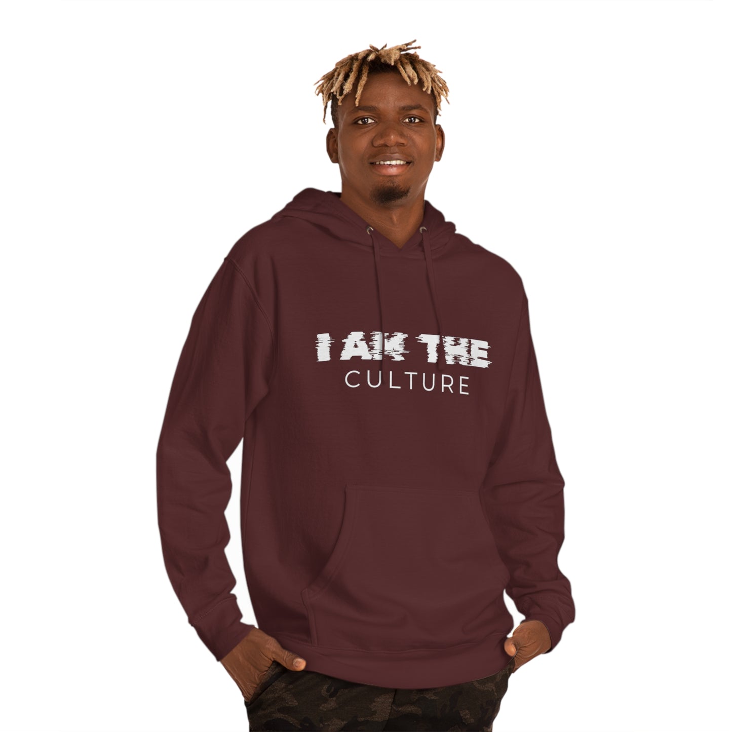 Michael Antonio-Printed Unisex Hooded Sweatshirt