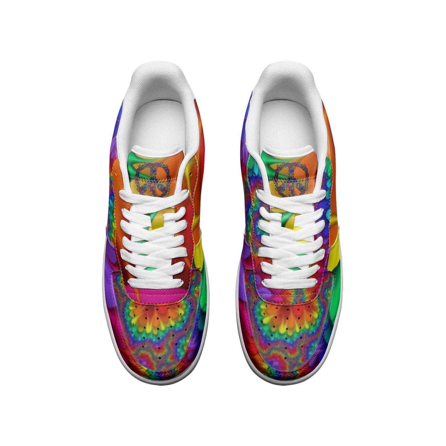 "The Hendrix"-Unisex Low Top Leather Sneakers