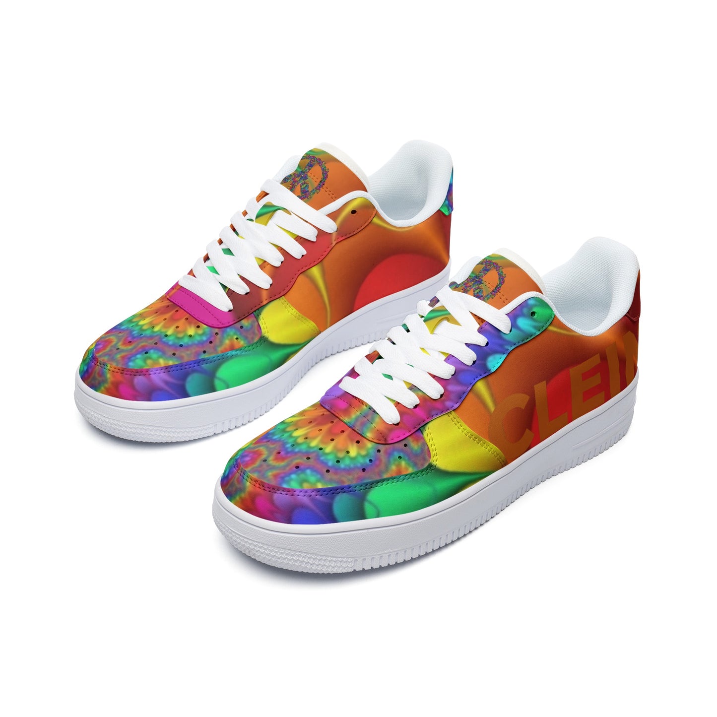 "The Hendrix"-Unisex Low Top Leather Sneakers