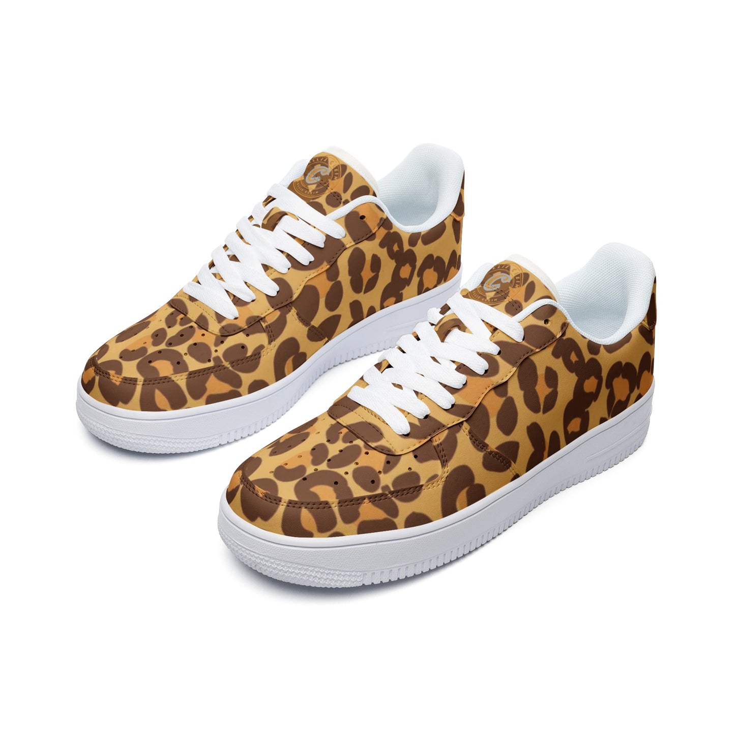 "The Serengeti" Unisex Low Top Leather Sneakers