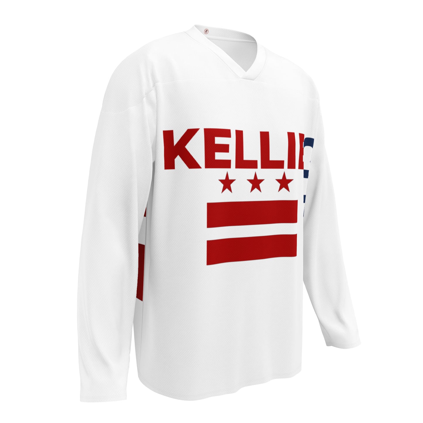 Kellie Clein-Recycled hockey fan jersey