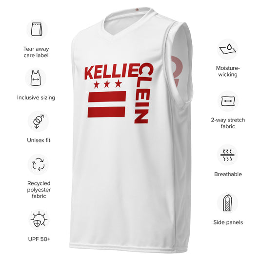 Kellie Clein-Recycled unisex basketball jersey