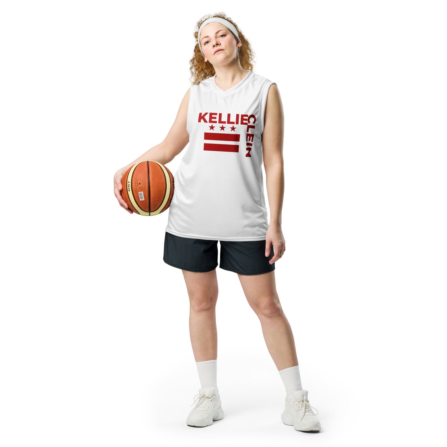 Kellie Clein-Recycled unisex basketball jersey