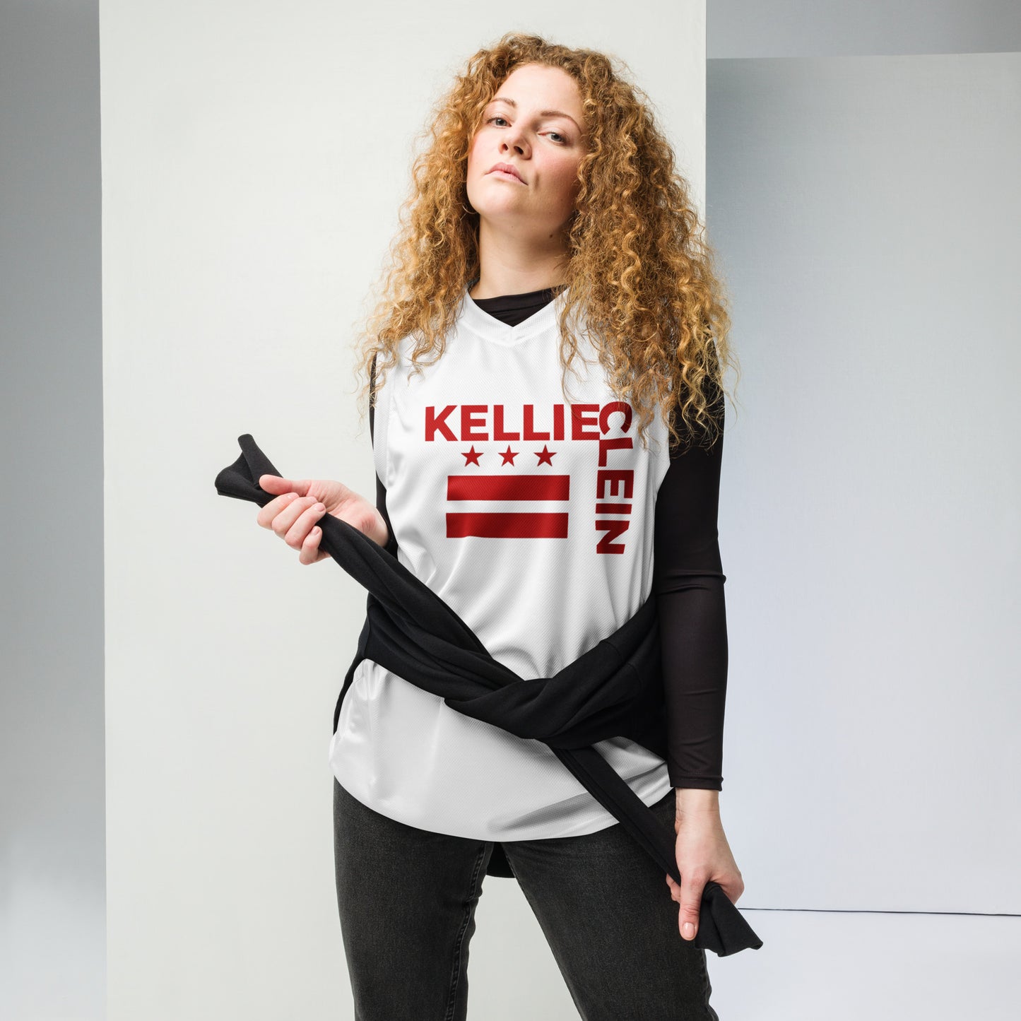 Kellie Clein-Recycled unisex basketball jersey