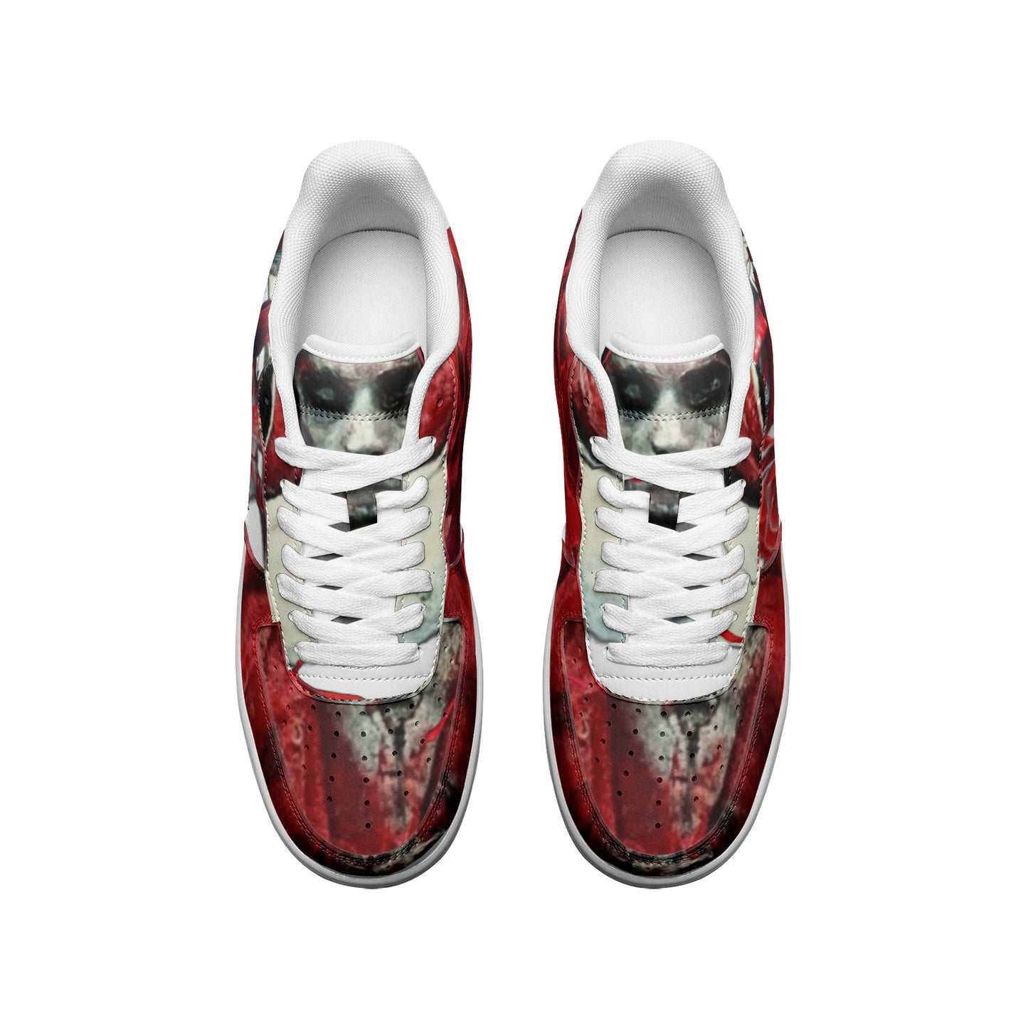 "Bloody Mary"-Unisex Low Top Leather Sneakers