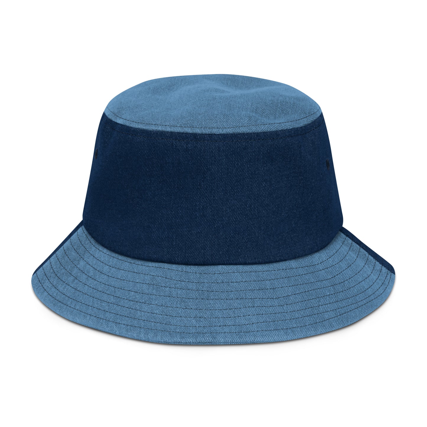 Kelie Clein "D.C Born"-Denim bucket hat