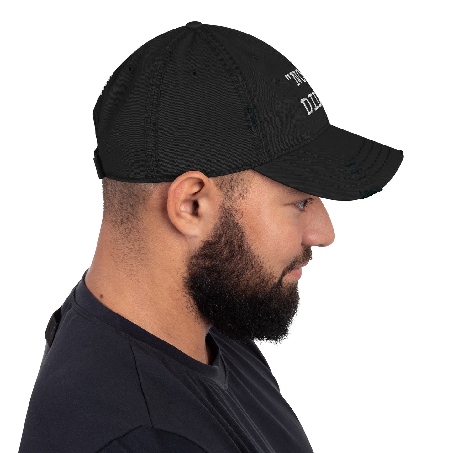 Kellie Clein-"No Diddy" Distressed Dad Hat