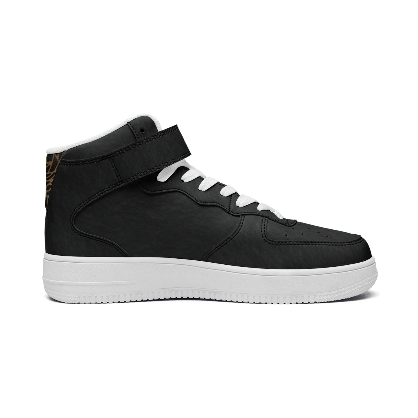 "Clein Classic Black" Unisex high Top Leather Sneakers