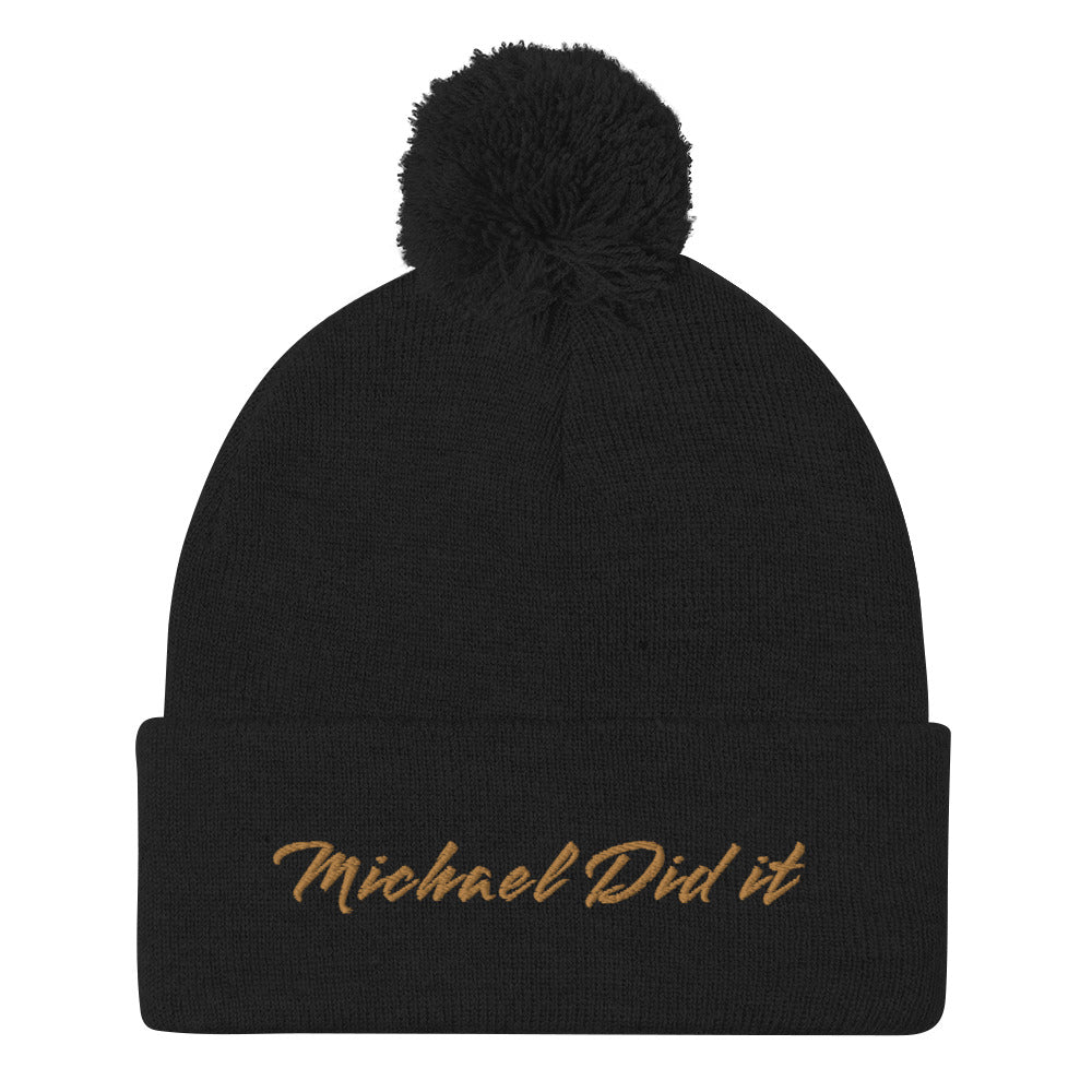 Michael Antonio-Pom Beanie