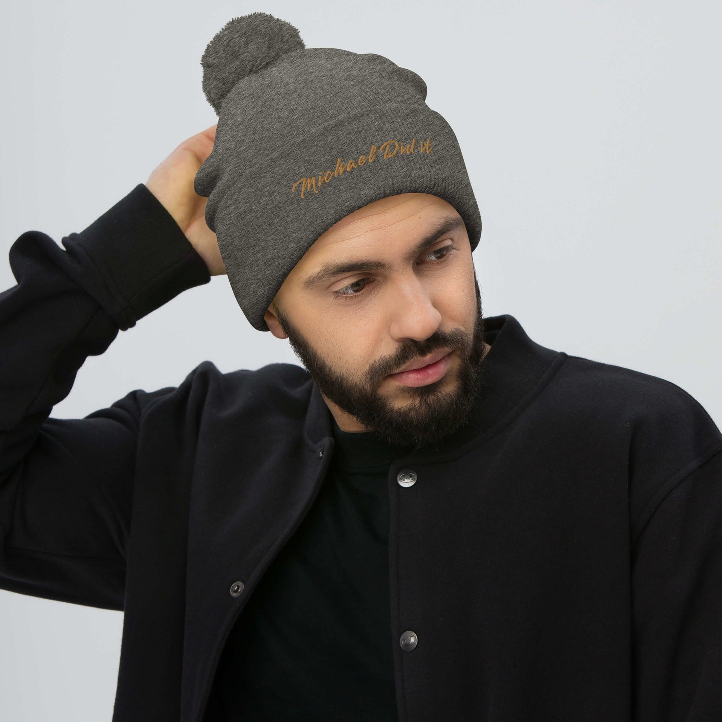 Michael Antonio-Pom Beanie