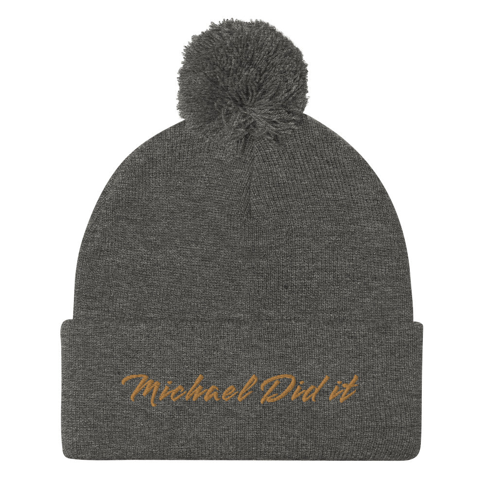 Michael Antonio-Pom Beanie