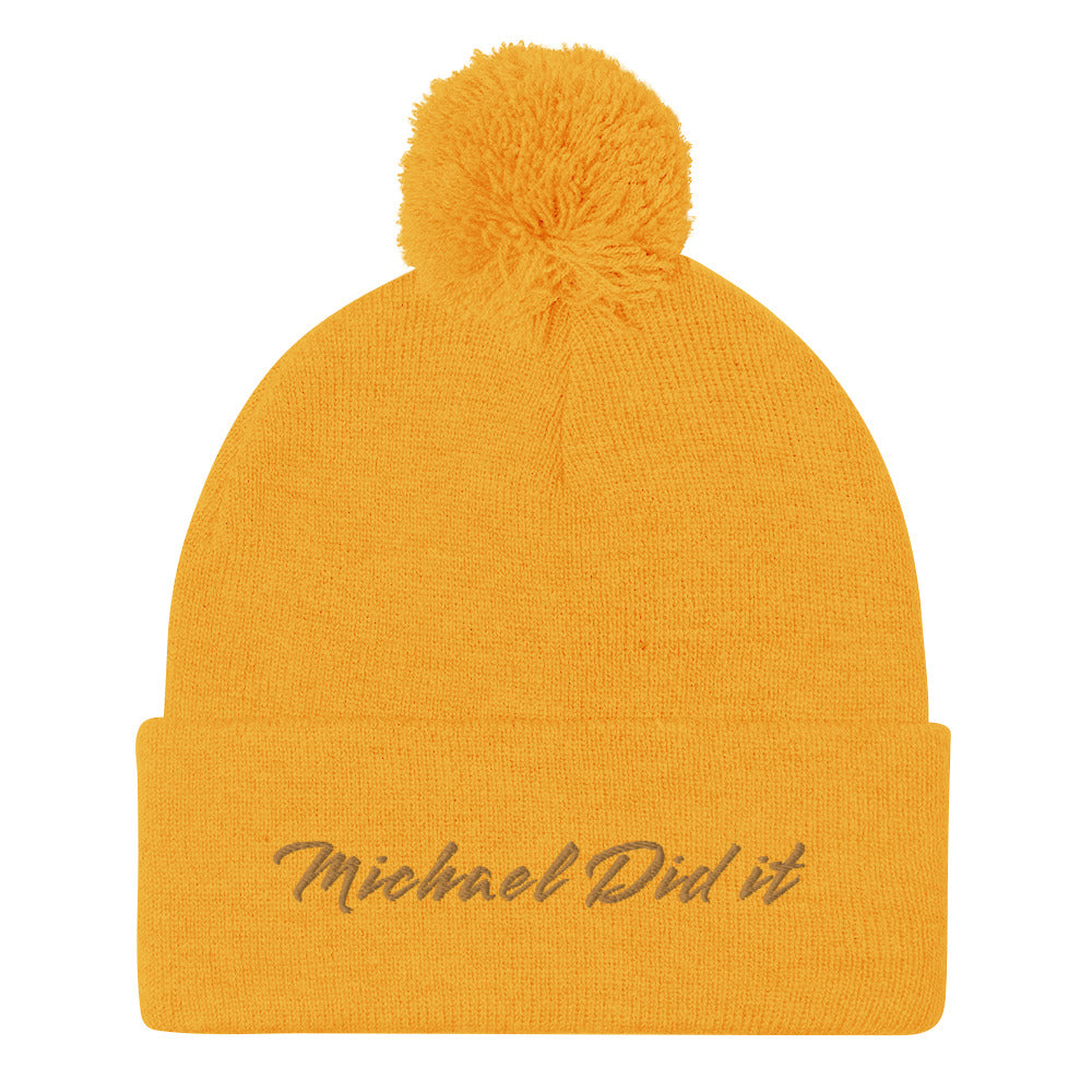 Michael Antonio-Pom Beanie