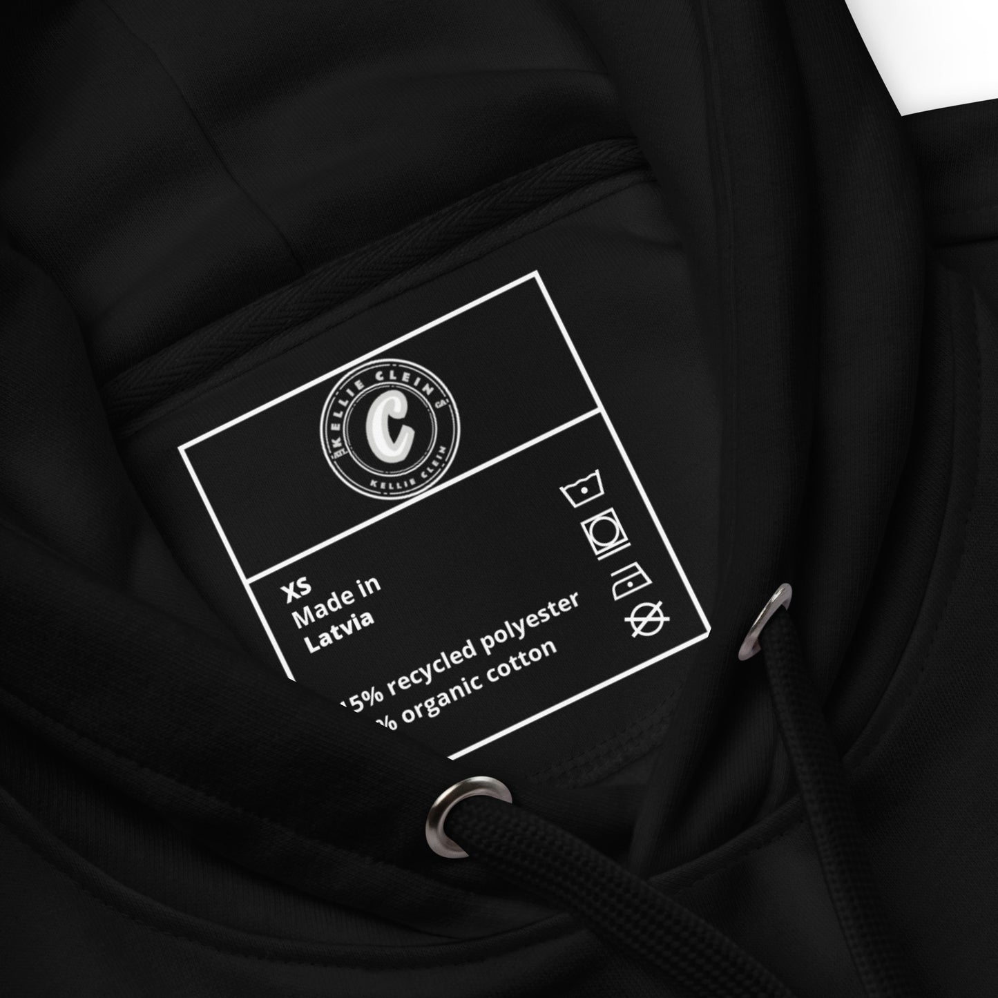 Kellie Clein- Embroidered Premium eco hoodie