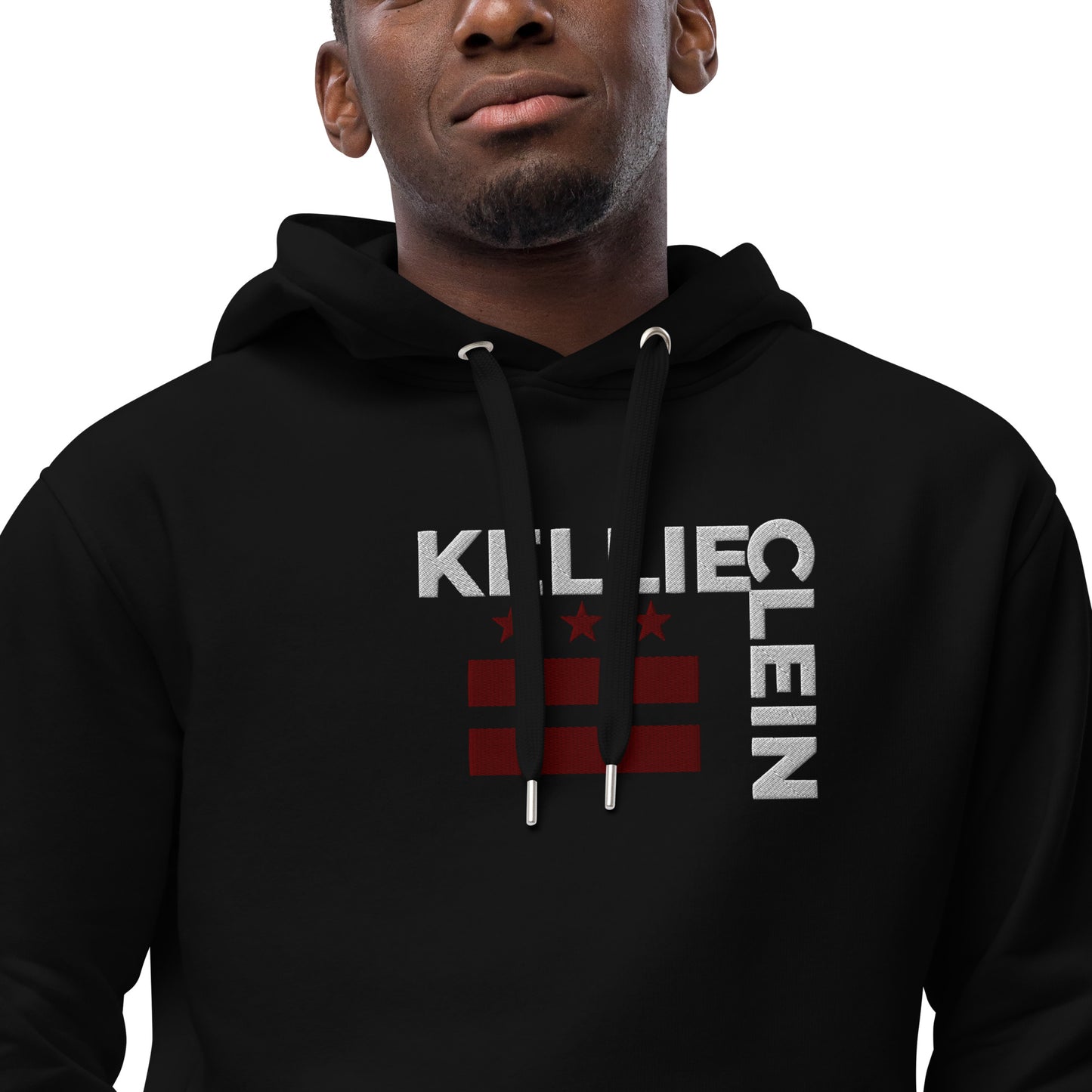 Kellie Clein- Embroidered Premium eco hoodie