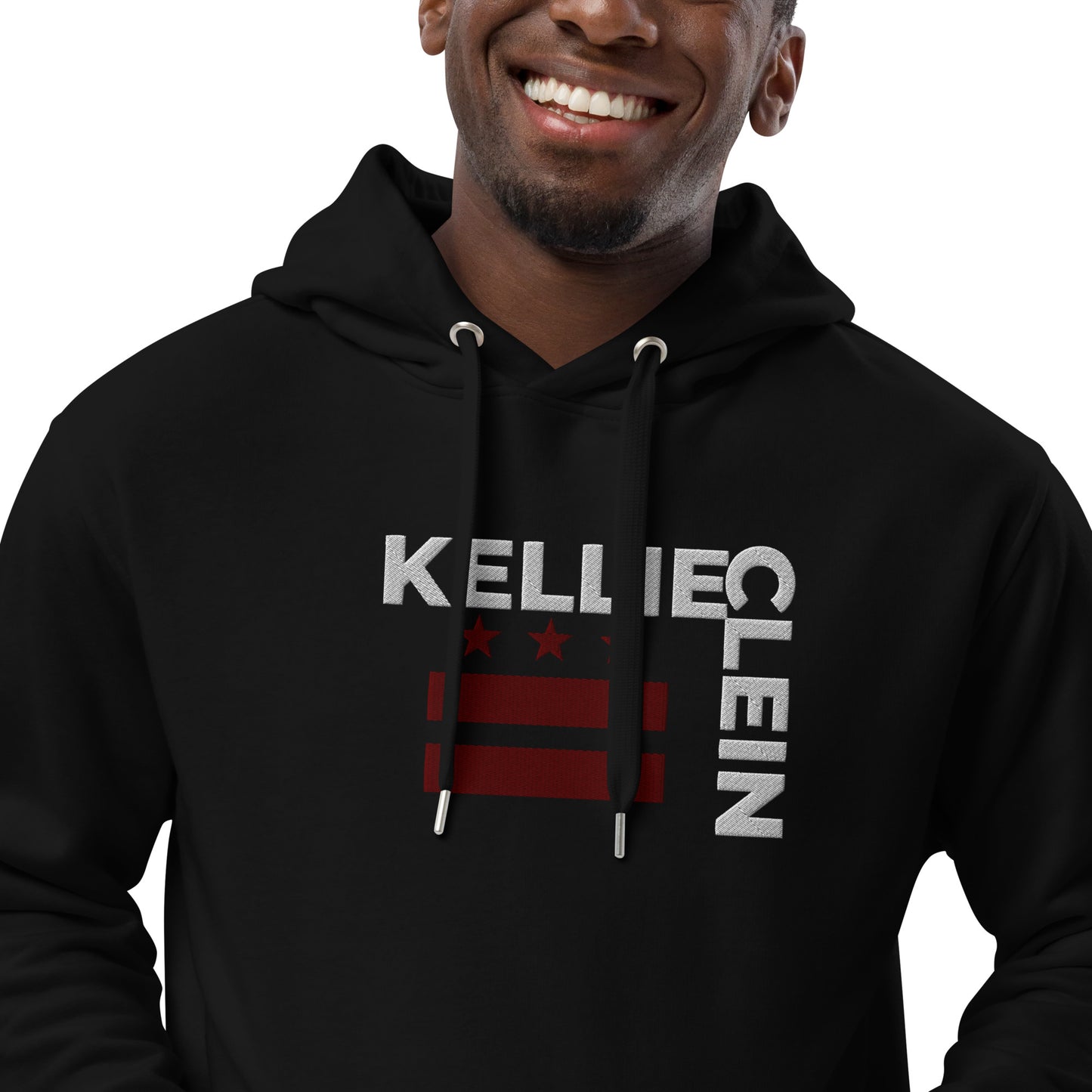 Kellie Clein- Embroidered Premium eco hoodie