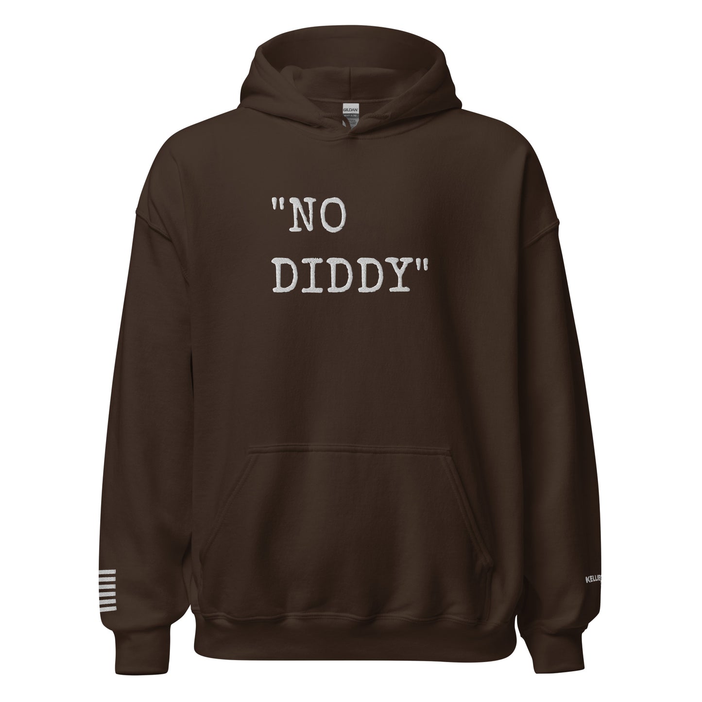 Kellie Clein "No Diddy"- Embroidered Unisex Premium Hoodie