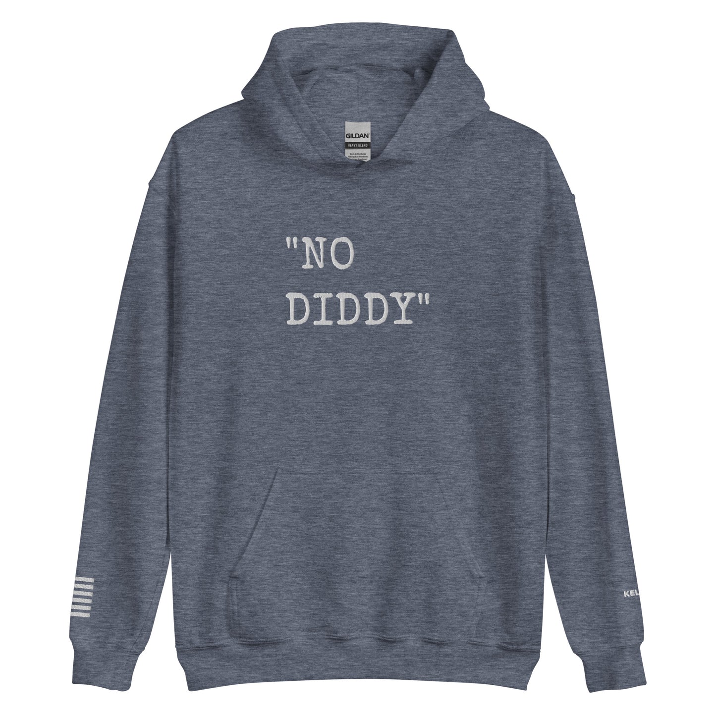 Kellie Clein "No Diddy"- Embroidered Unisex Premium Hoodie