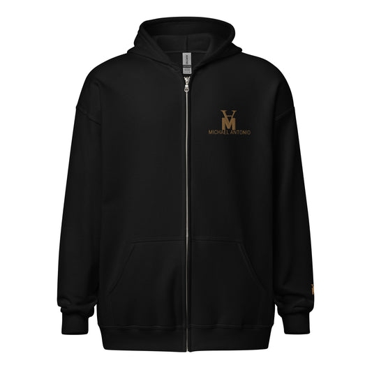 Michael Antonio- Embroidered  Unisex heavy blend zip hoodie