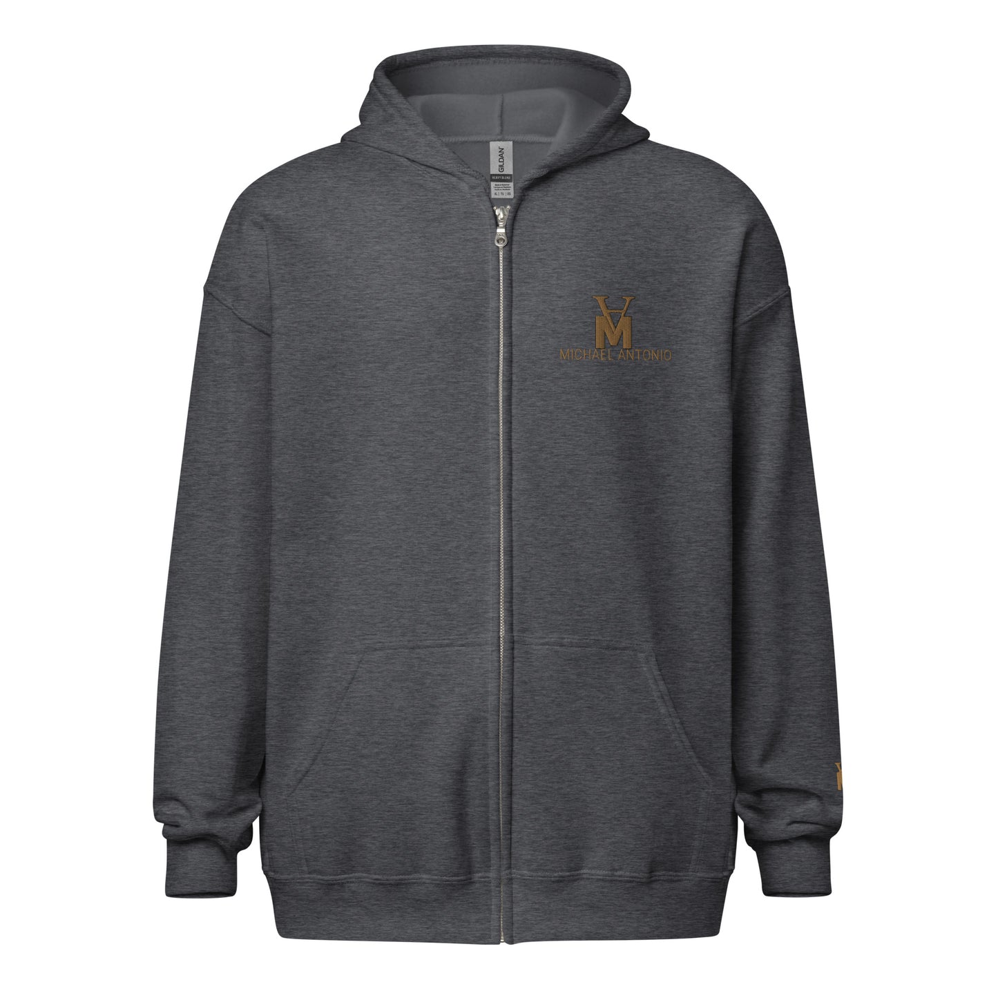 Michael Antonio- Embroidered  Unisex heavy blend zip hoodie