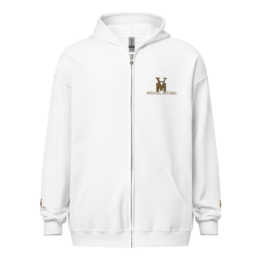 Michael Antonio-Embroidered Unisex heavy blend zip hoodie