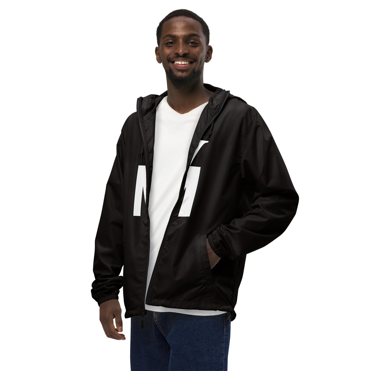 Michael Antonio-Unisex lightweight zip up windbreaker