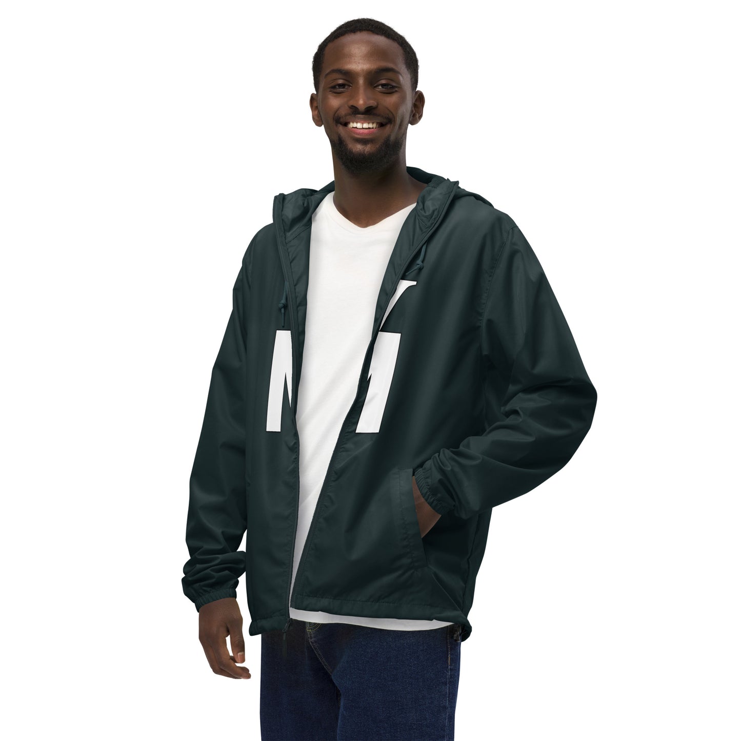 Michael Antonio-Unisex lightweight zip up windbreaker