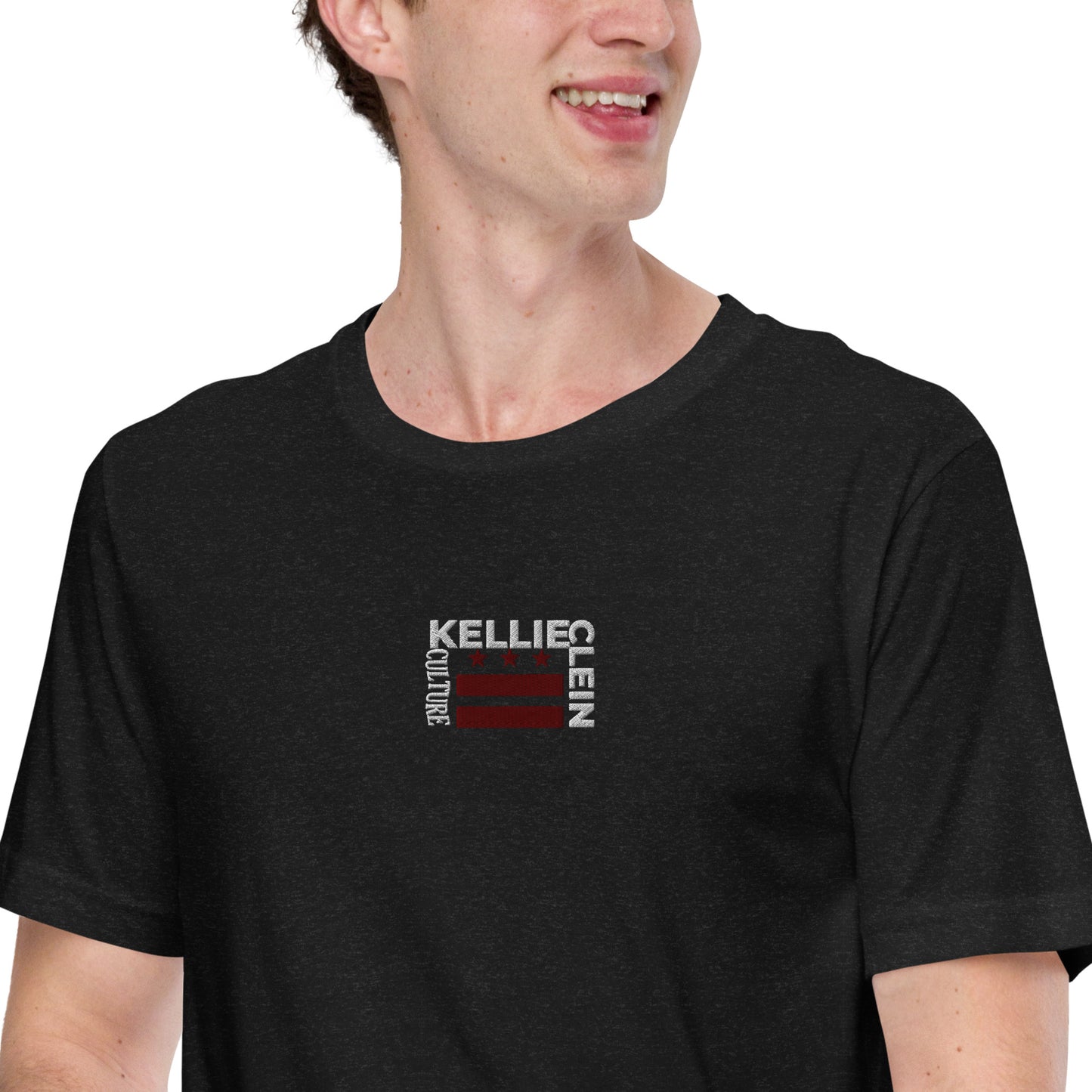 Kellie Clein Culture-Embroidered Unisex t-shirt