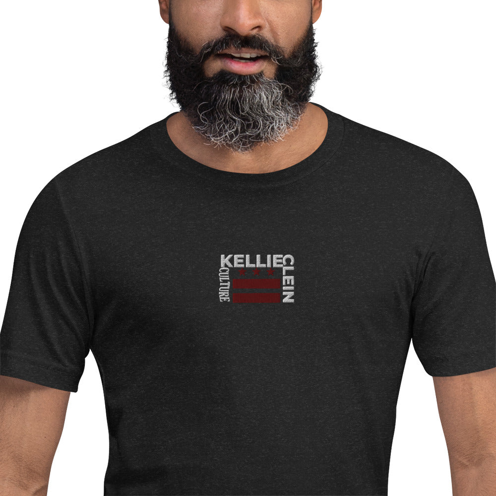 Kellie Clein Culture-Embroidered Unisex t-shirt