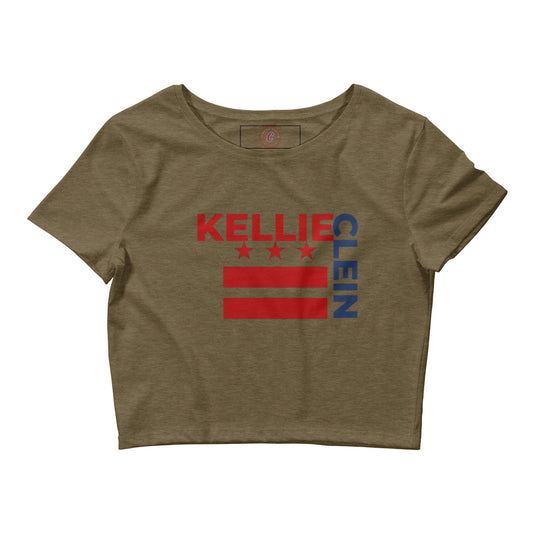 Kellie Clein Americana-Women’s Crop Tee