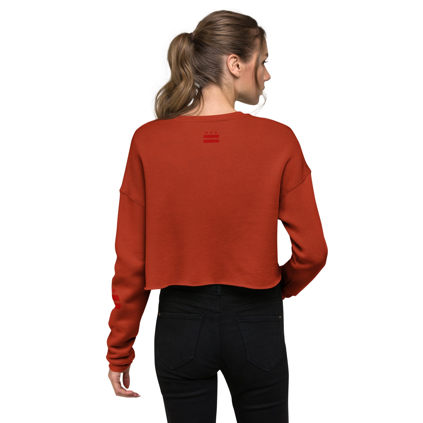 Kellie Clein-Crop Sweatshirt