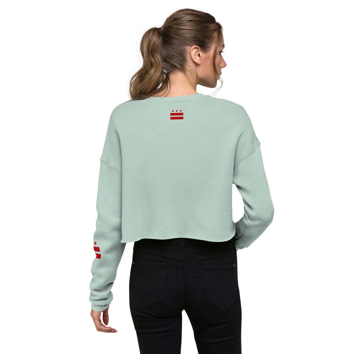 Kellie Clein-Crop Sweatshirt