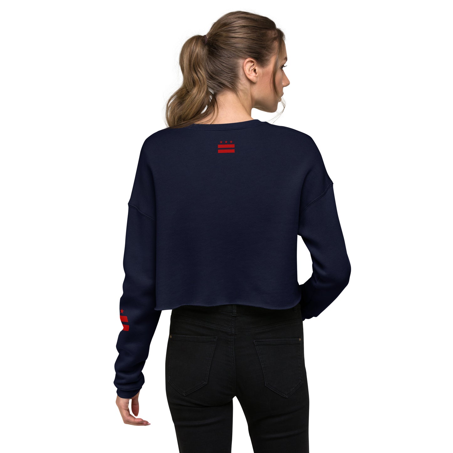 Kellie Clein-Crop Sweatshirt