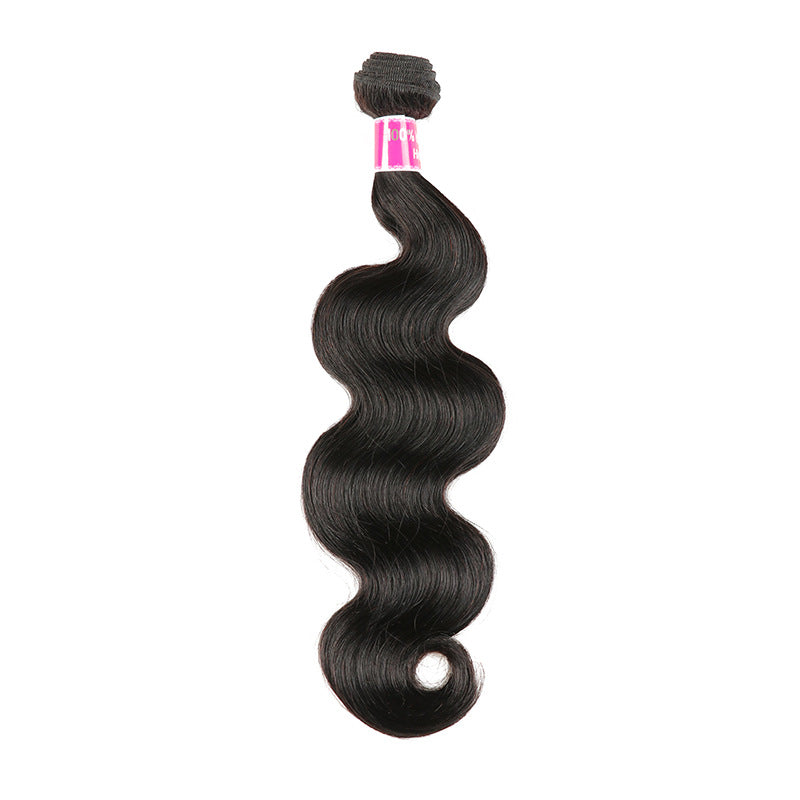 Color: Natural number, Size: 10inch - Reality Wig European and American Wig Hair Weave