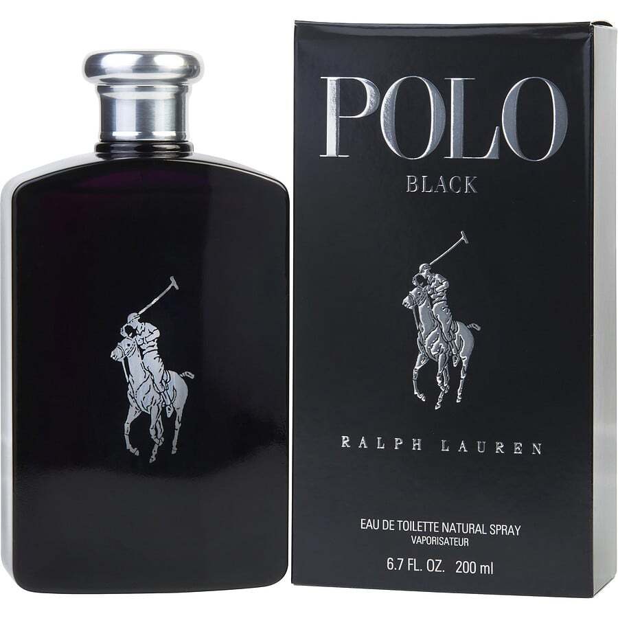 POLO BLACK by Ralph Lauren (MEN) - EDT SPRAY 6.7 OZ