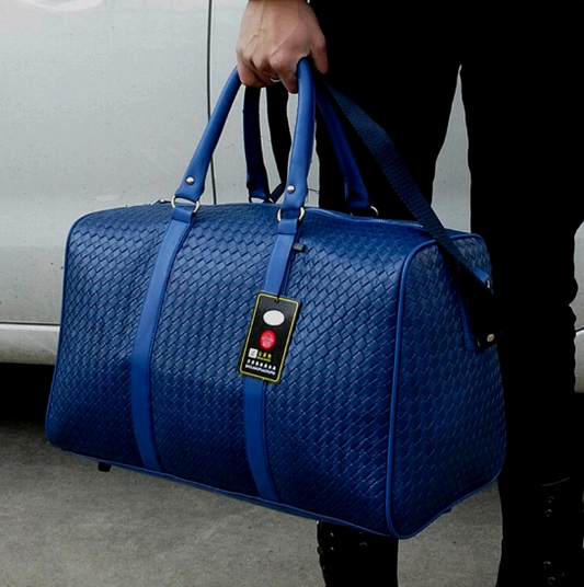 Color: Blue - Hand bag, shoulder bag, men and women, luggage bag