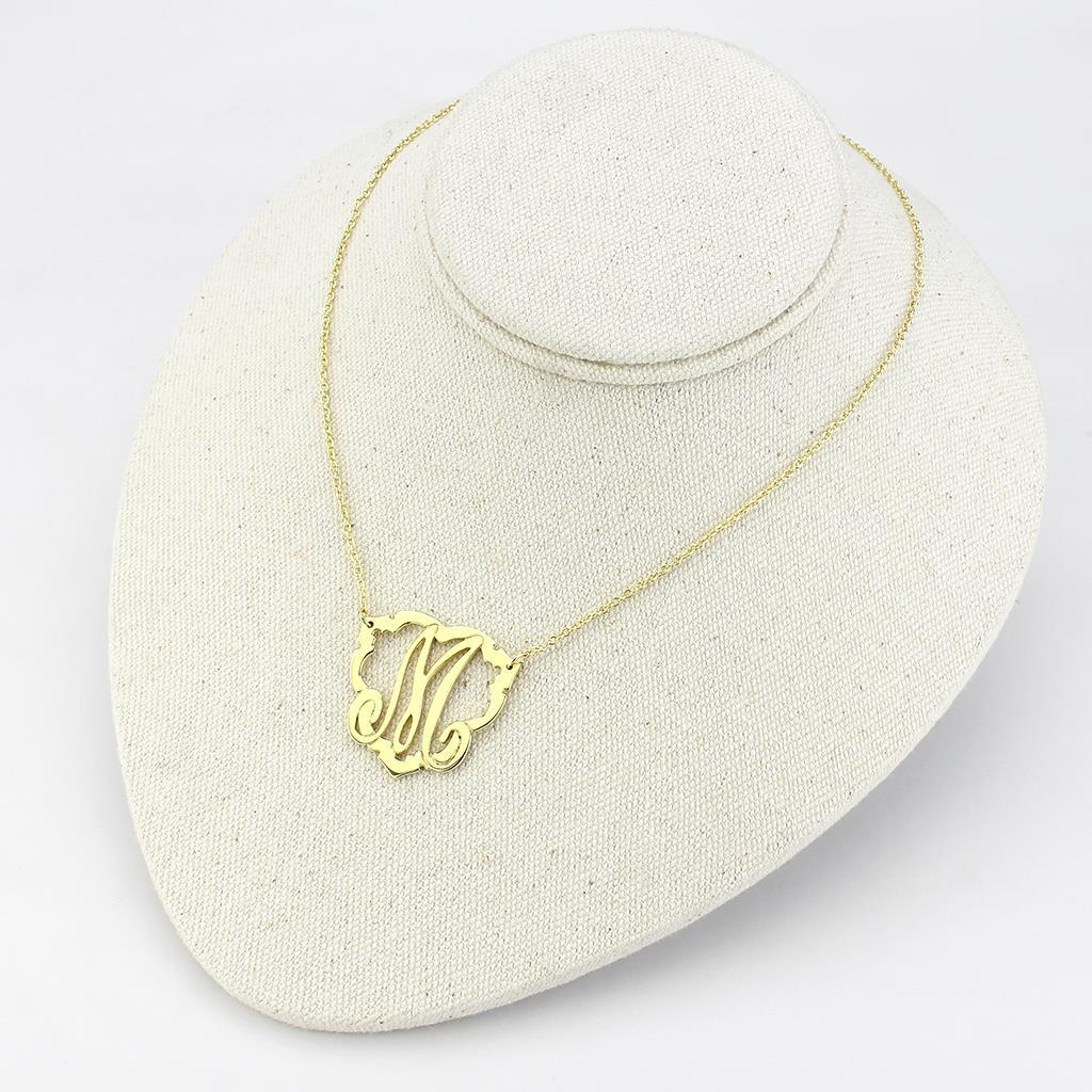 LO4688 - Flash Gold Brass Necklace with No Stone