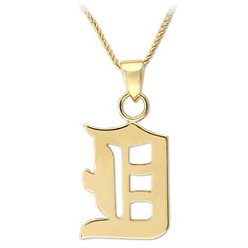 LO688 - Brass Chain Pendant Gold Women No Stone No Stone